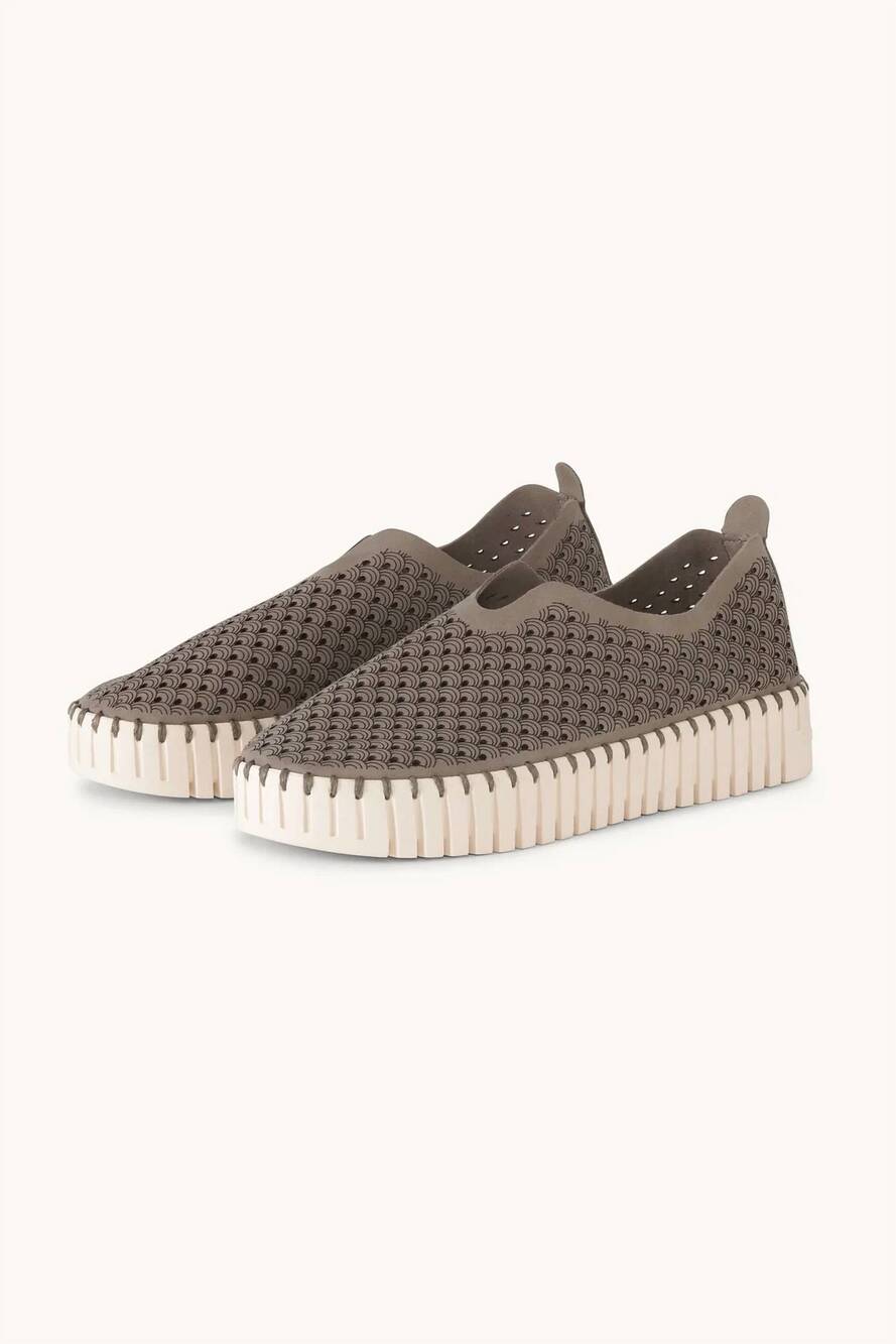 NEW ILSE JACOBSEN women's tulip 139 slip-on shoes in falcon
